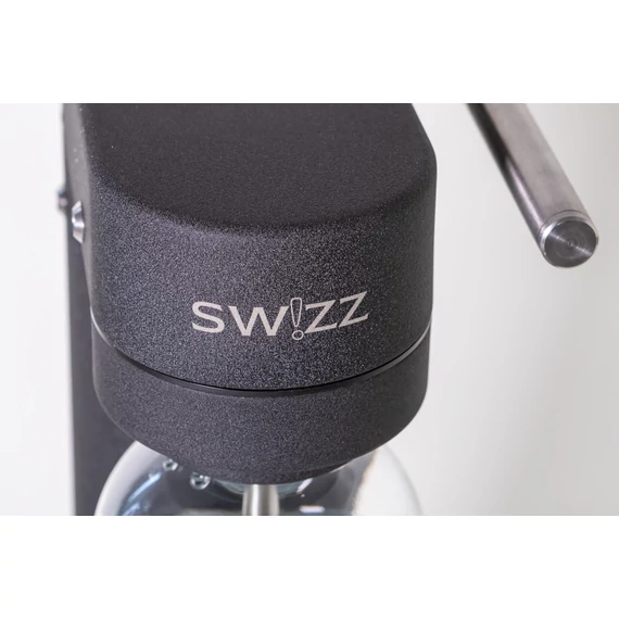 Premium Sodamaschine in schwarzem Stahl-Design SW!ZZ